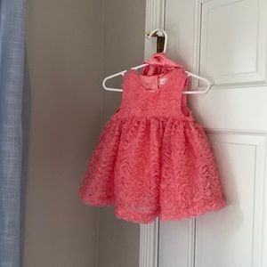Cat & Jack Coral Tulle Baby girl dress